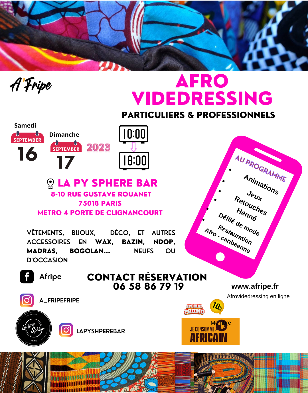 AFROVIDEDRESSING